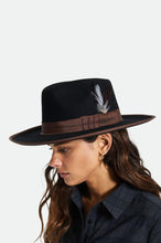 Load image into Gallery viewer, Hat Feather - Burnt Henna/Black

