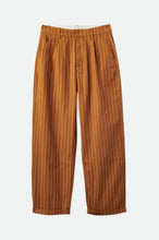 Load image into Gallery viewer, Victory Trouser Pant - Washed Copper Pinstripe
