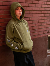 Load image into Gallery viewer, Iconic Stone Plus Pullover Hoodie - Martini Olive
