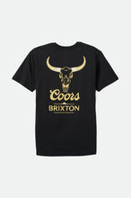 Load image into Gallery viewer, Coors Bull S/S Tailored Tee - Black
