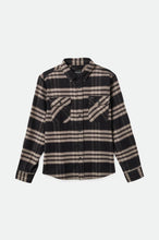 Load image into Gallery viewer, Bowery Stretch Water Resistant Flannel - Black/Charcoal
