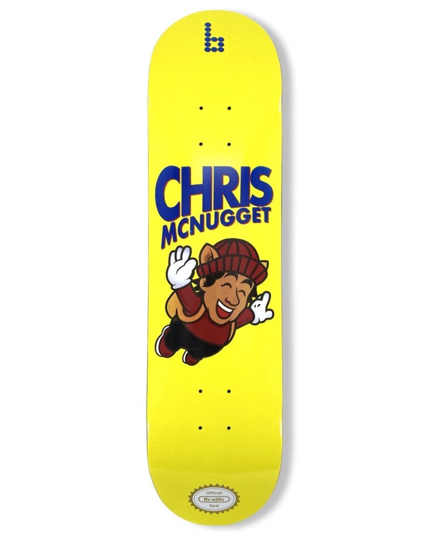 Raccoon Chris Pro Model Skateboard Deck