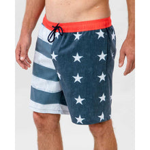 Load image into Gallery viewer, Liberty Volley 18&quot; Boardshorts in Navy
