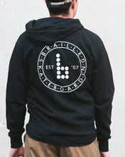 Load image into Gallery viewer, Zip Up Braille Circle Hoodie
