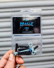 Load image into Gallery viewer, Braille Skateboard Hardware
