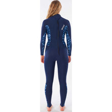 Load image into Gallery viewer, Women&#39;s Dawn Patrol 4/3 Back Zip Wetsuit in Mid Blue
