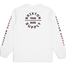 Load image into Gallery viewer, Oath Vi L/S Standard Tee - White/Rust
