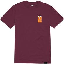 Load image into Gallery viewer, E.T.A. TEE BURGUNDY
