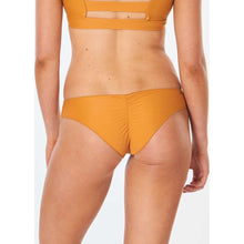 Load image into Gallery viewer, Classic Surf Eco Cheeky Coverage Bikini Bottom in Bright Orange
