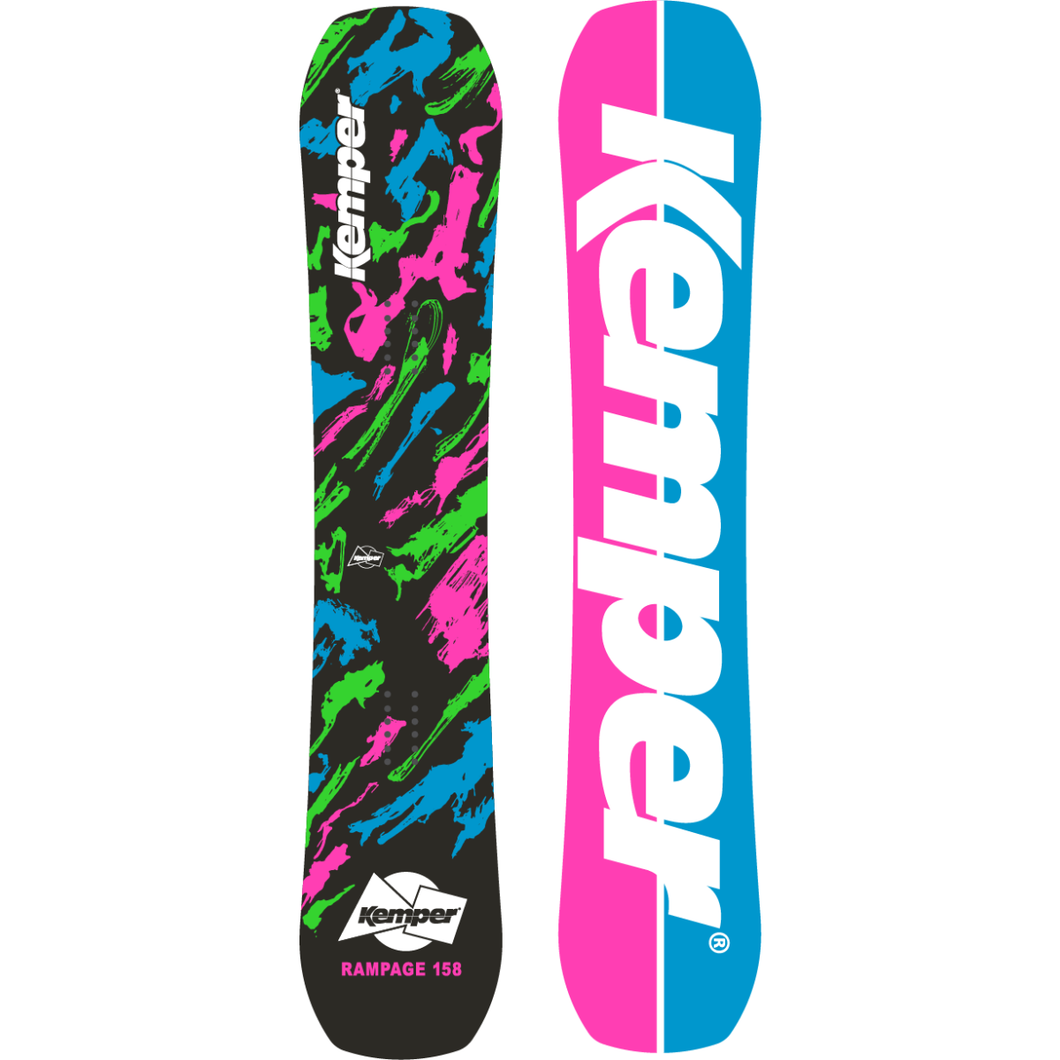 Park Snowboard - Kemper Rampage 1989/90 Black
