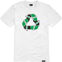 Load image into Gallery viewer, RECYCLE SK8 SS TEE BLACK

