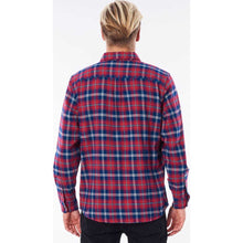 Load image into Gallery viewer, Saltwater Check Long Sleeve Shirt in Washed Red
