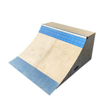 Load image into Gallery viewer, Brad Mcclain Blue Tile Quarter Pipe
