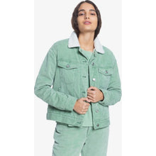 Load image into Gallery viewer, WOMENS STM CORD JACKET WITH SHERPA
