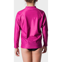 Load image into Gallery viewer, Junior Girls Rosewood Rash Guard in Pink
