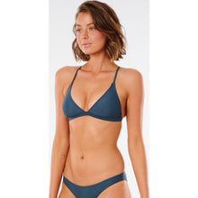 Load image into Gallery viewer, Classic Surf Eco Crossback Tri Bikini Top in Honey
