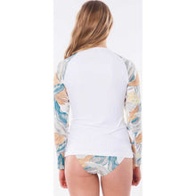 Load image into Gallery viewer, Tropic Shack Long Sleeve Rash Guard in White
