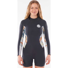 Load image into Gallery viewer, Women&#39;s Dawn Patrol L/S Spring Wetsuit in Charcoal Grey
