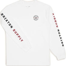 Load image into Gallery viewer, Oath Vi L/S Standard Tee - White/Rust
