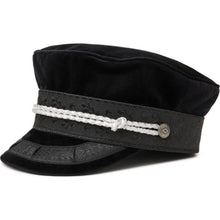 Load image into Gallery viewer, Albany Cap - Black/Ivory
