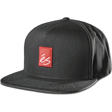 Load image into Gallery viewer, MAIN BLOCK SNAPBACK BLACK/RED
