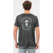Load image into Gallery viewer, Black Hole Short Sleeve Surf Tee in Black Marle
