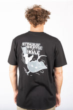 Load image into Gallery viewer, Stingray Shuffle Is a Hoax S/S T-shirt - Black
