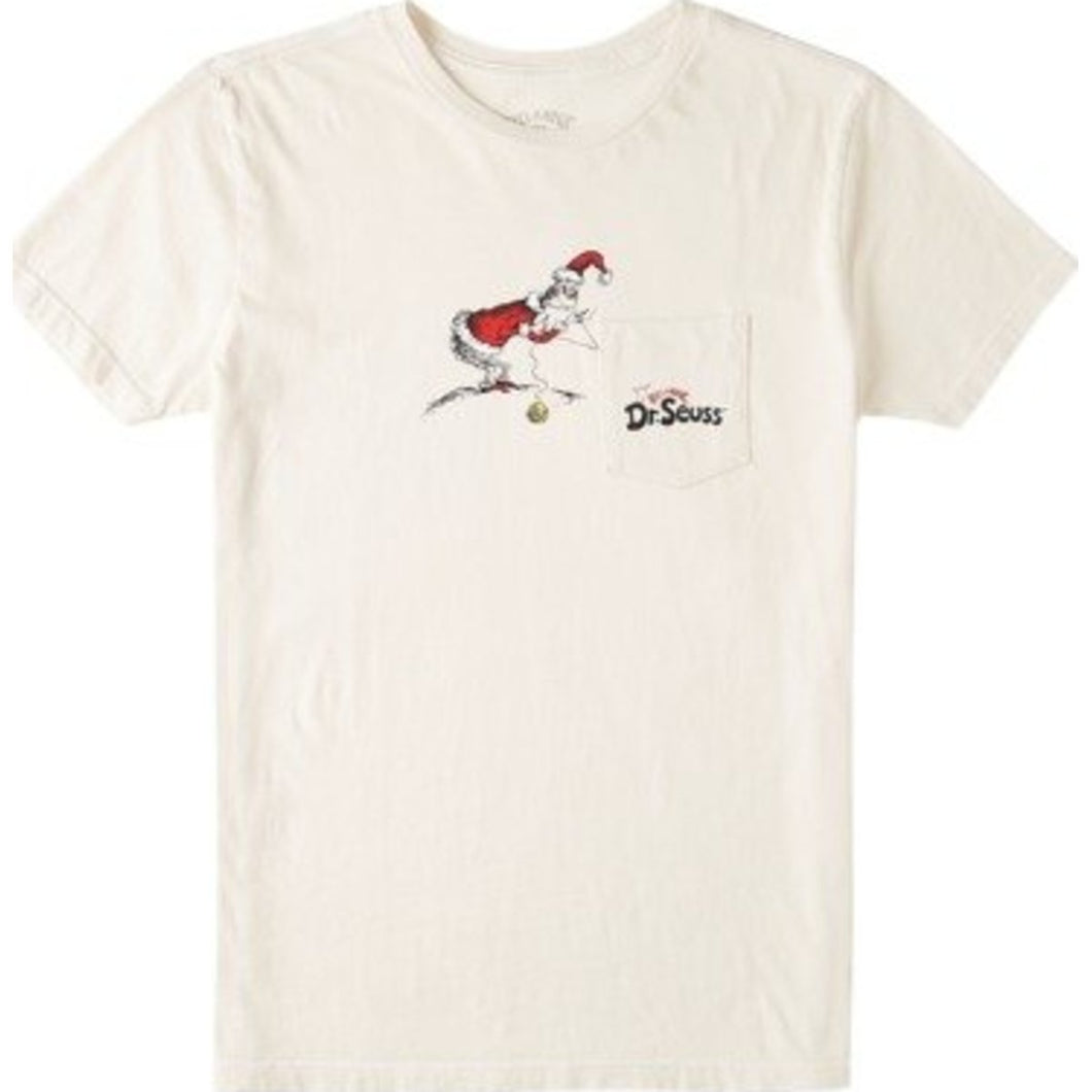 Boys' (2-7) Grinch Stitch Short Sleeve Pocket T-Shirt
