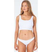 Load image into Gallery viewer, Premium Surf Tank Bikini Top in Optical White
