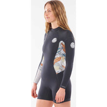 Load image into Gallery viewer, Women&#39;s Dawn Patrol L/S Spring Wetsuit in Charcoal Grey
