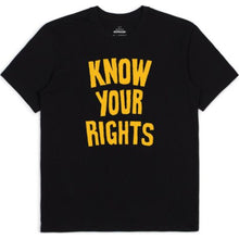 Load image into Gallery viewer, Strummer Know Your Rights II S/S Standard Tee - Black
