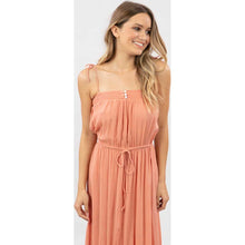 Load image into Gallery viewer, Sunset Glow Maxi Dress in Peach
